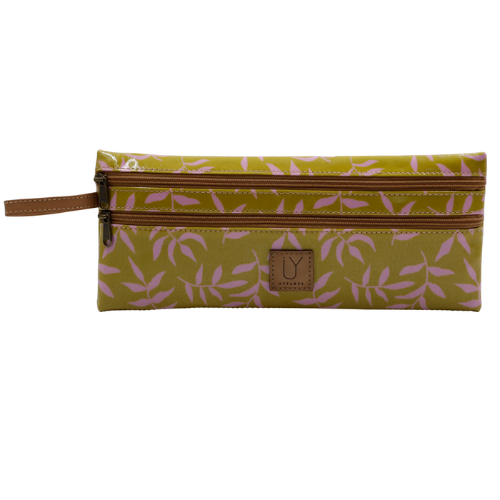 2 Zip Pencil Case - Golden Summer