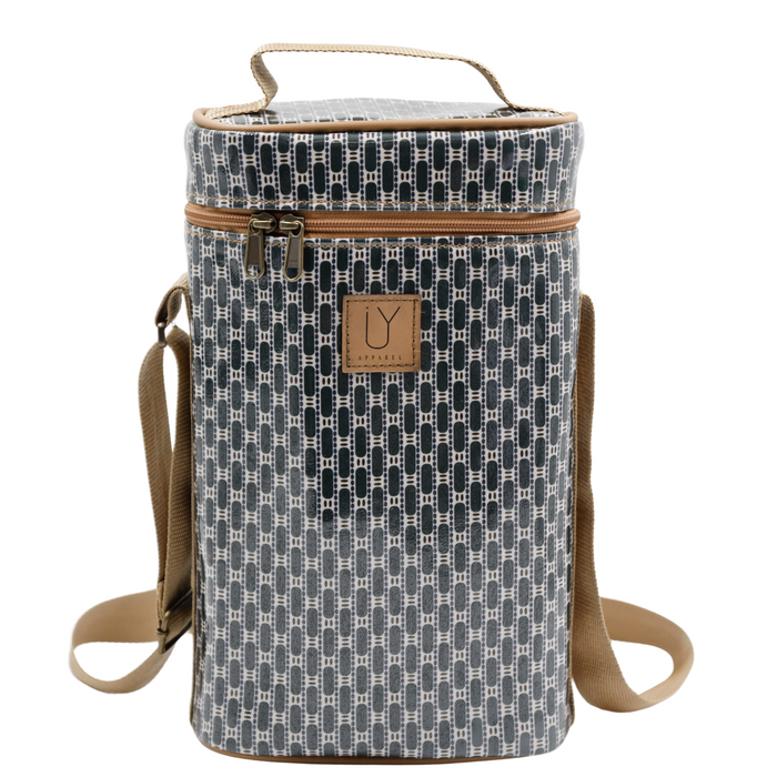 Wine Cooler - African Tweed Green