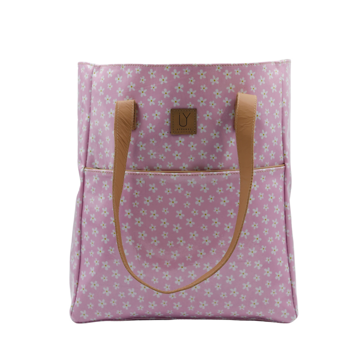 Campus Tote - Pink Daisy
