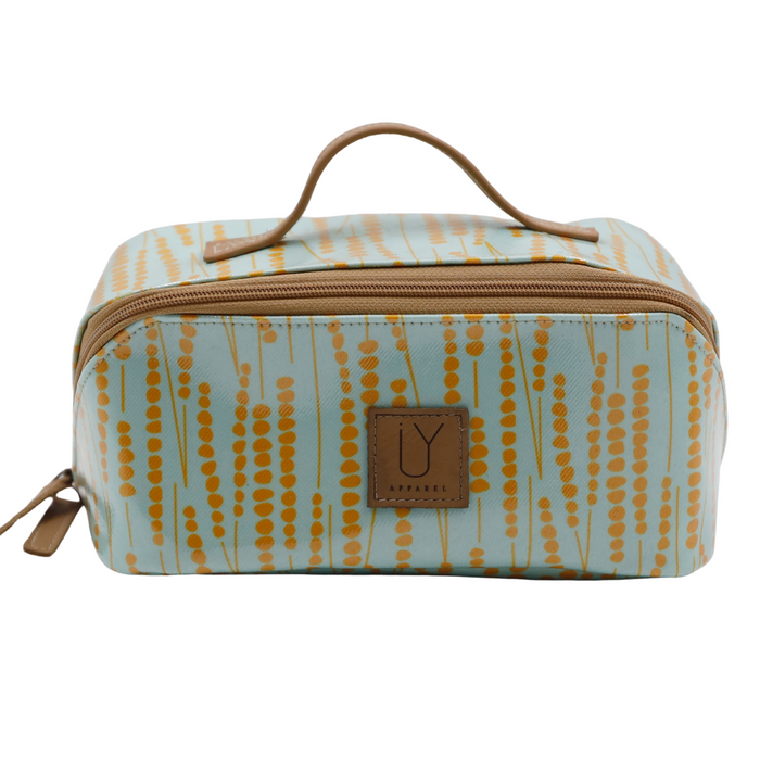 Large Cosmetic Bag - Reed Yellow