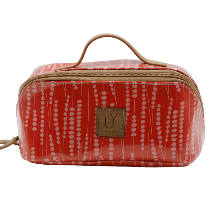 Large Cosmetic Bag - Reed Pink