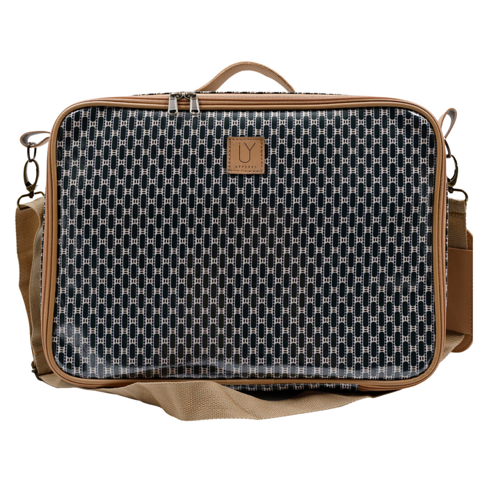 Laptop Bag - African Tweed Green