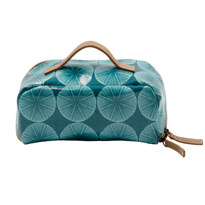 Large Cosmetic Bag - Shell Green