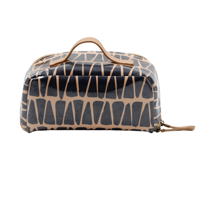 Large Cosmetic Bag - Cracked Earth Sand