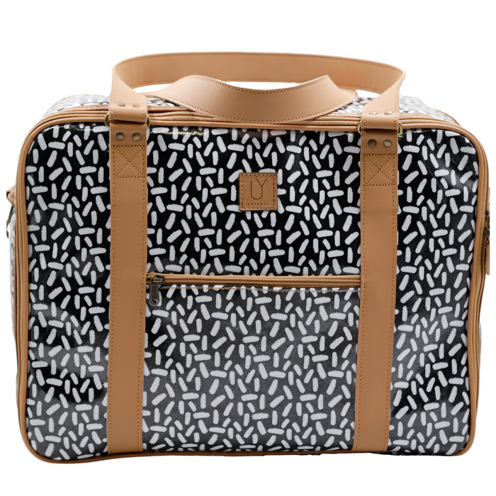 Overnight Bag with Leather Handles - Riff Raff