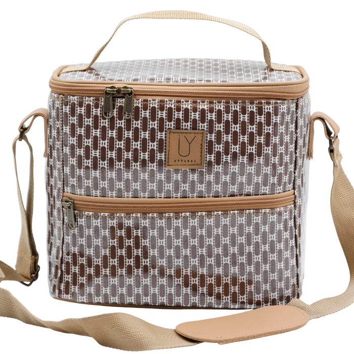 Lunch Cooler - African Tweed Brown
