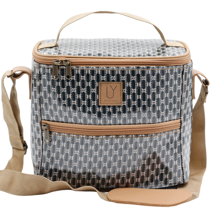 Lunch Cooler - African Tweed Green