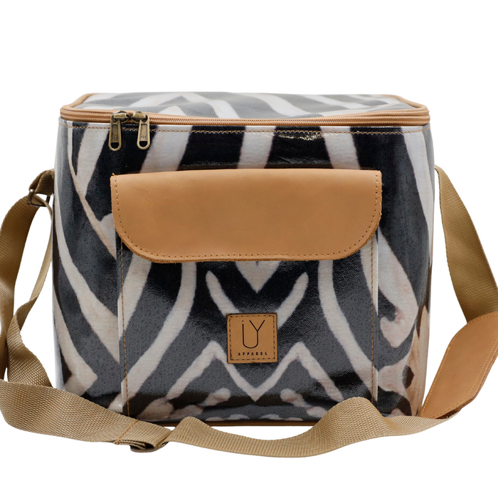 Sam Sling Cooler - Zebra