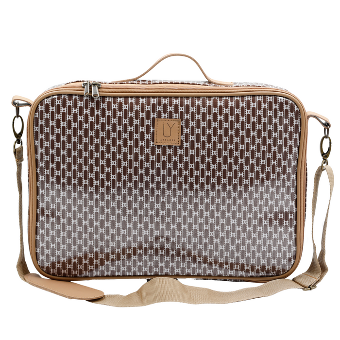 Laptop Bag - African Tweed Brown