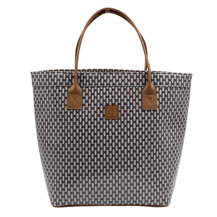 Classic Tote - African Tweed White