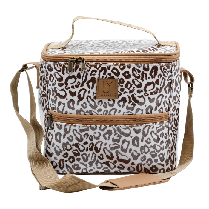 Lunch Cooler - African Footprint Brown