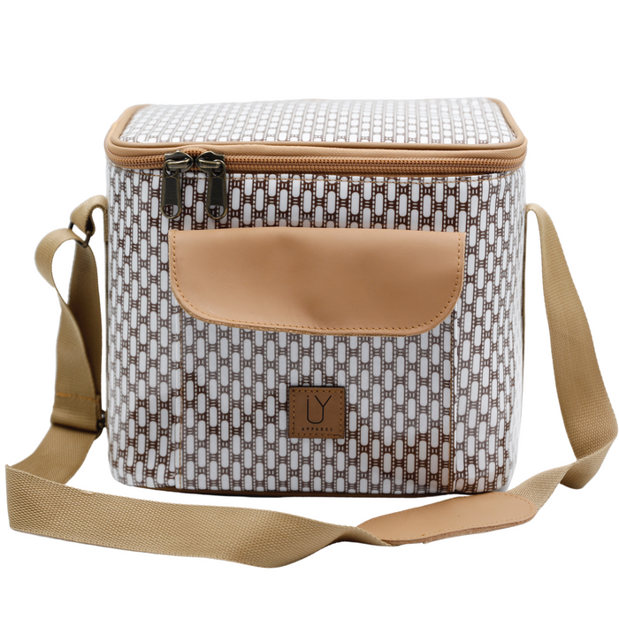 Sam Sling Cooler - African Tweed White