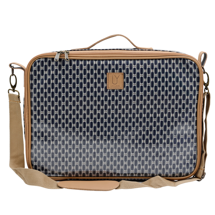 Laptop Bag - African Tweed Navy