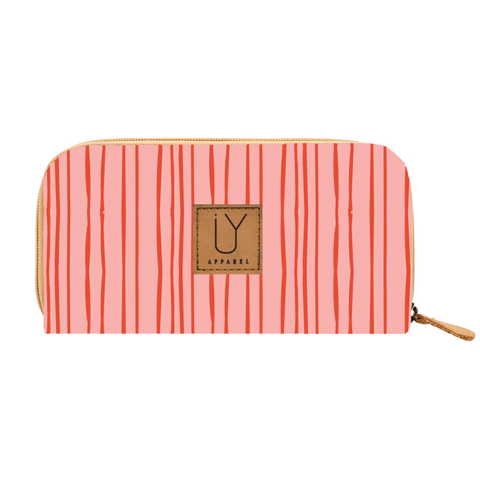 Wallet - Stripe Pink
