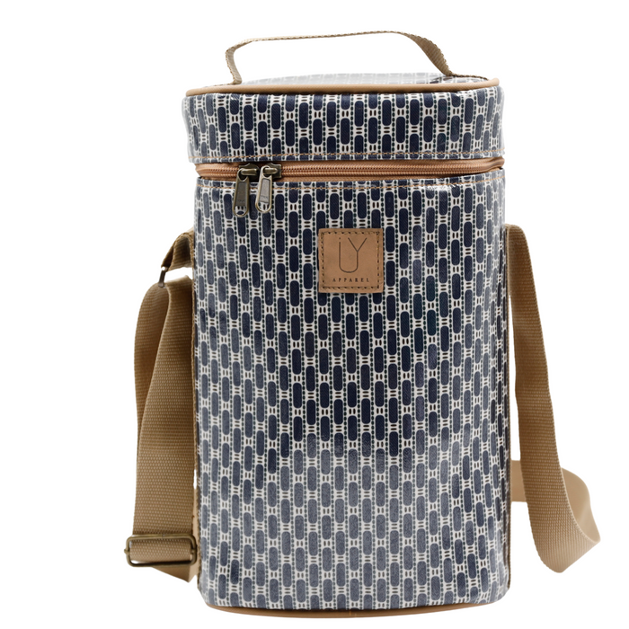 Wine Cooler - African Tweed Navy