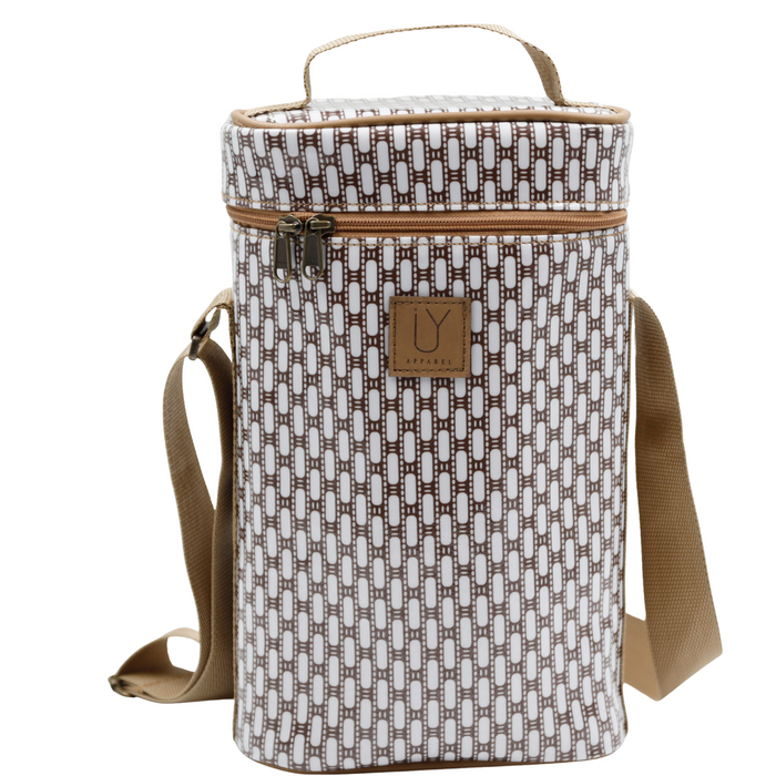 Wine Cooler - African Tweed White