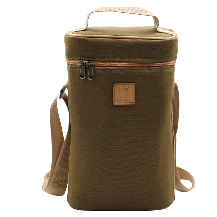 Wine Cooler - Khaki Canvas