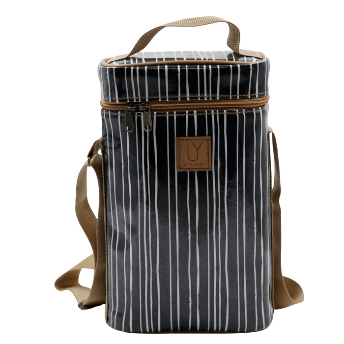 Wine Cooler - Stripe Black and White