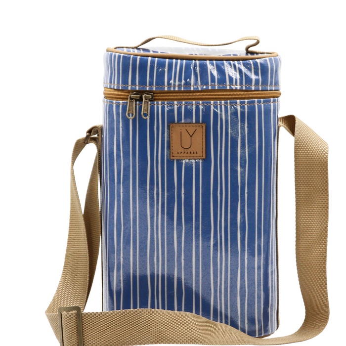 Wine Cooler - Stripe Blue