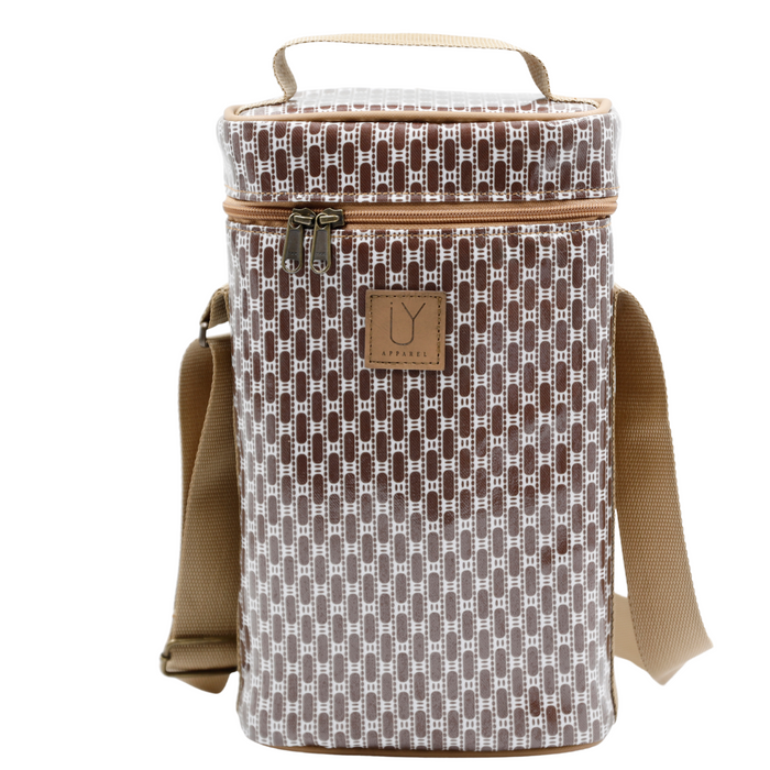 Wine Cooler - African Tweed Brown