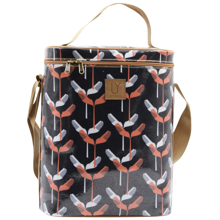Sling Cooler - Banana Leaf Midnight Coral