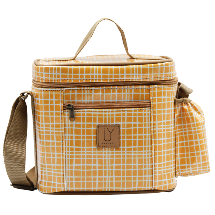 Snakpak Lunch Cooler - Weave Yellow