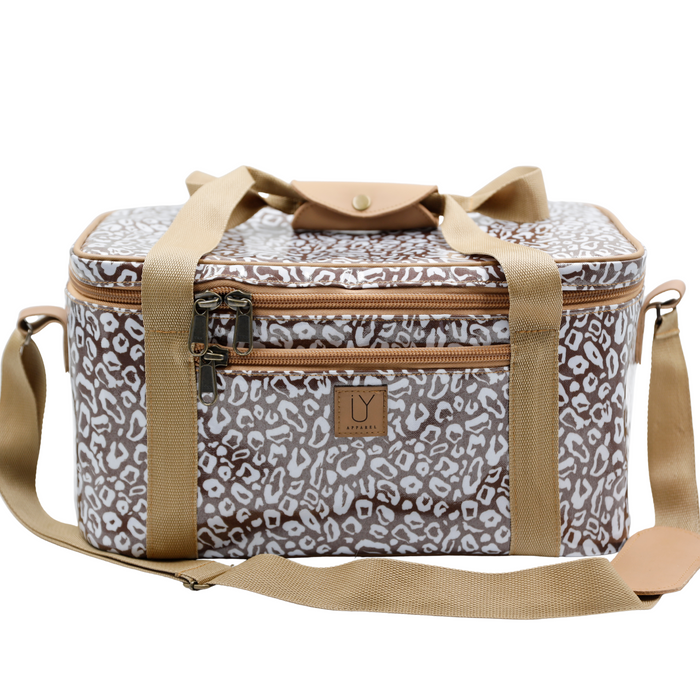 Courtney Cooler - African Footprint White