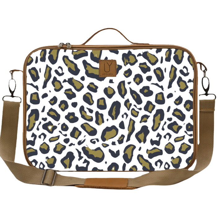 Laptop Bag - Leopard Khaki