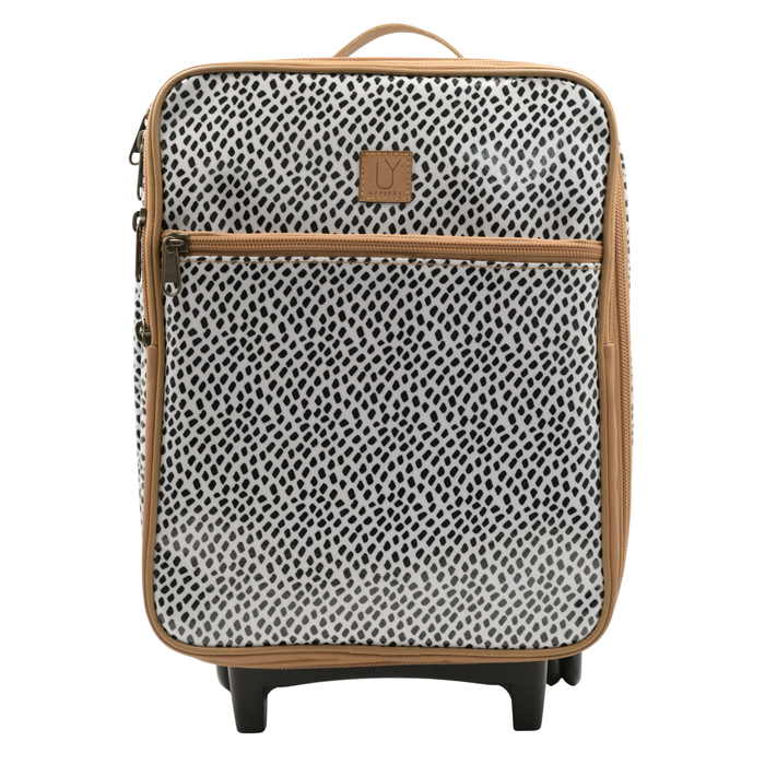 Cabin Overnight Bag - Scatter Black on White