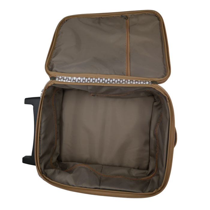 Cabin Overnight Bag - Scatter Black on White