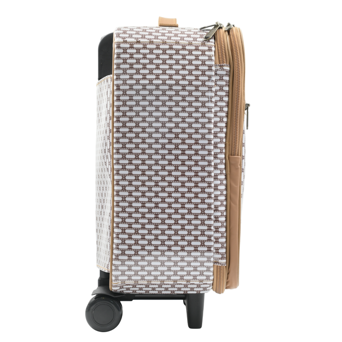 Cabin Overnight Bag - African Tweed White