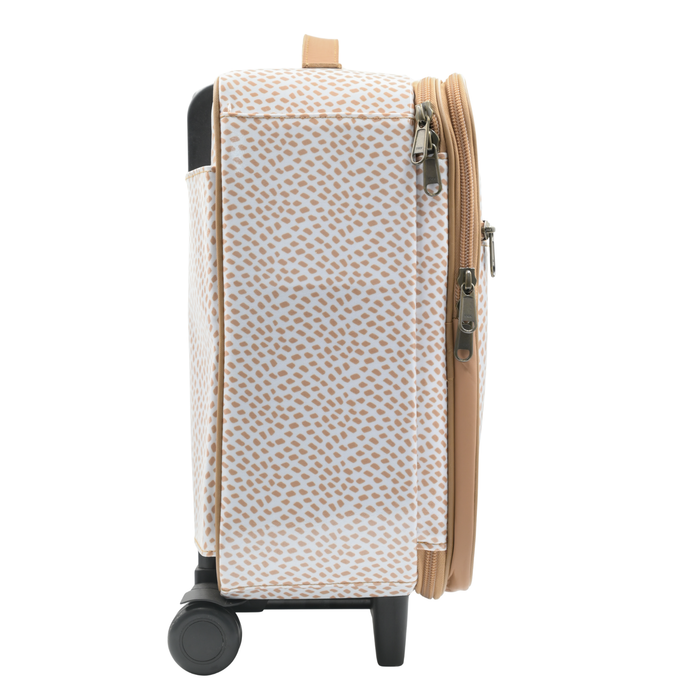 Cabin Overnight Bag - Scatter Gold on White