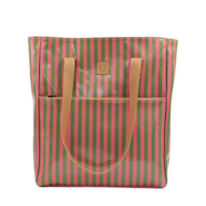 Campus Tote - Candy Stripe