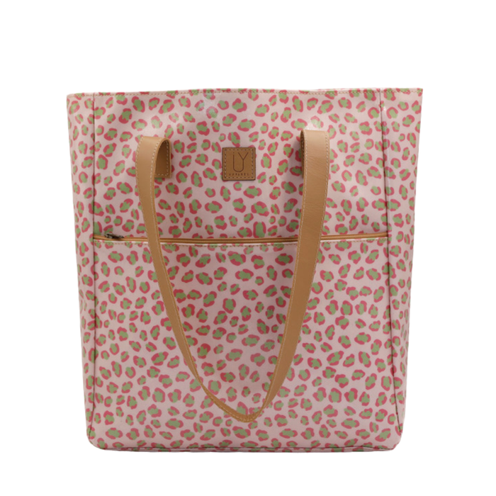 Campus Tote - Leopard Pink