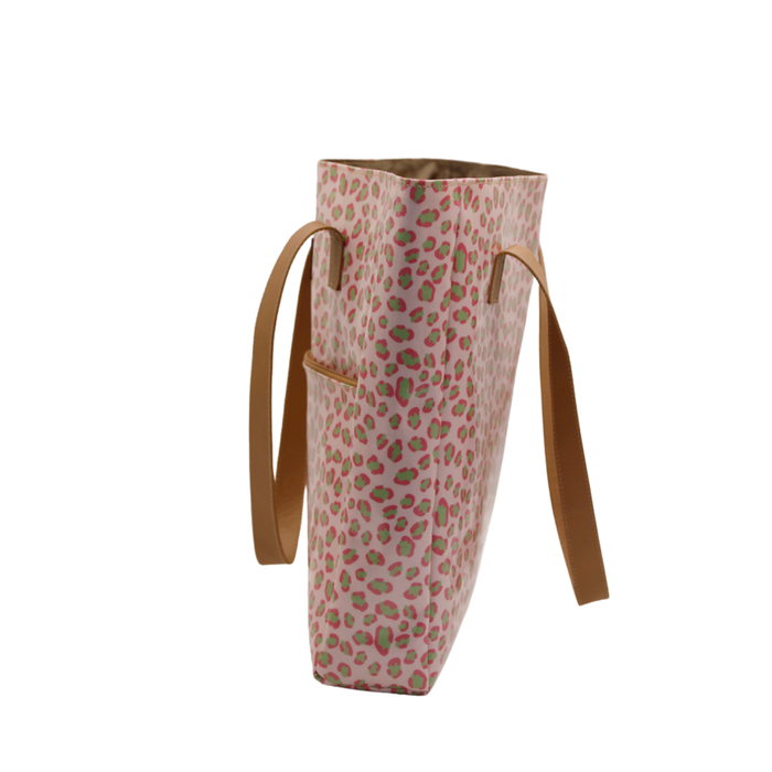 Campus Tote - Leopard Pink