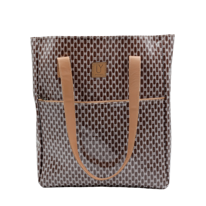 Campus Tote - African Tweed Brown