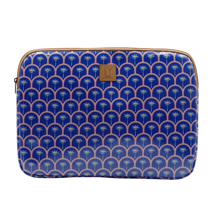 Laptop Sleeve Medium - Palm Blue