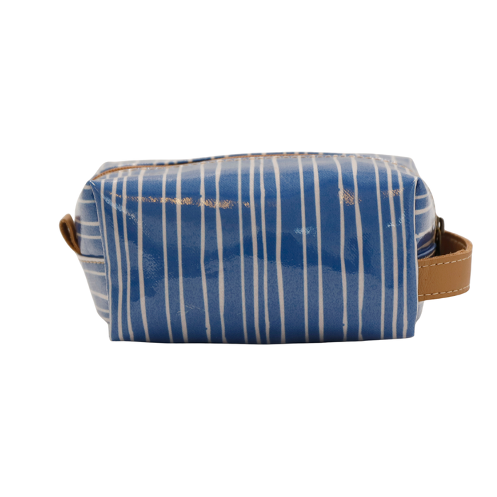 Cosmetic Bag - Stripe Blue