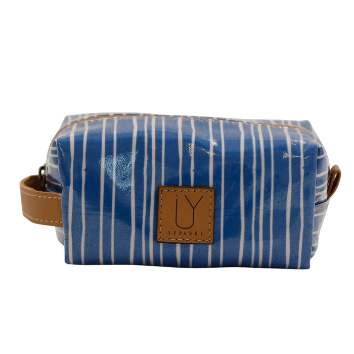 Cosmetic Bag - Stripe Blue