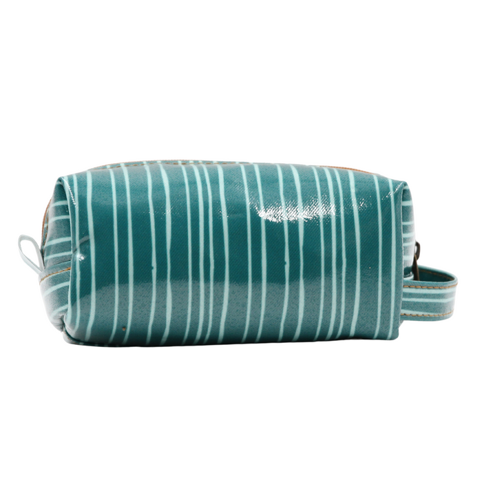 Cosmetic Bag - Stripe Green