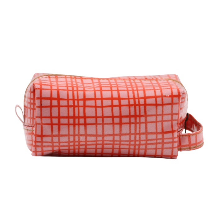 Cosmetic Bag - Weave Pink