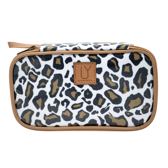 Cosmetic Pod - Leopard Khaki