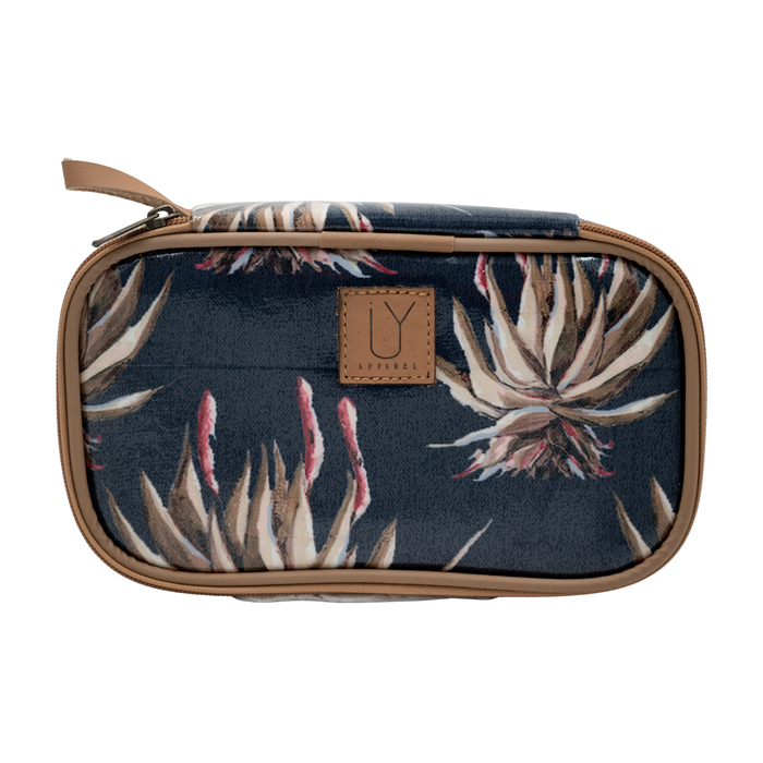 Cosmetic Pod - Navy Aloe