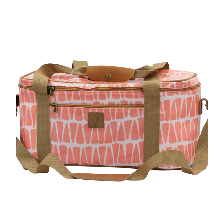 Courtney Cooler - Cracked Earth Coral