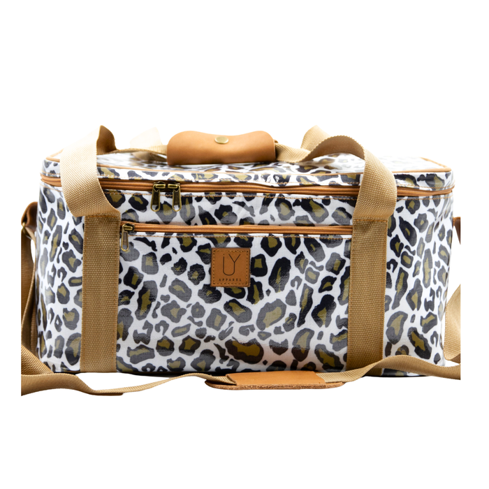 Courtney Cooler - Leopard Khaki