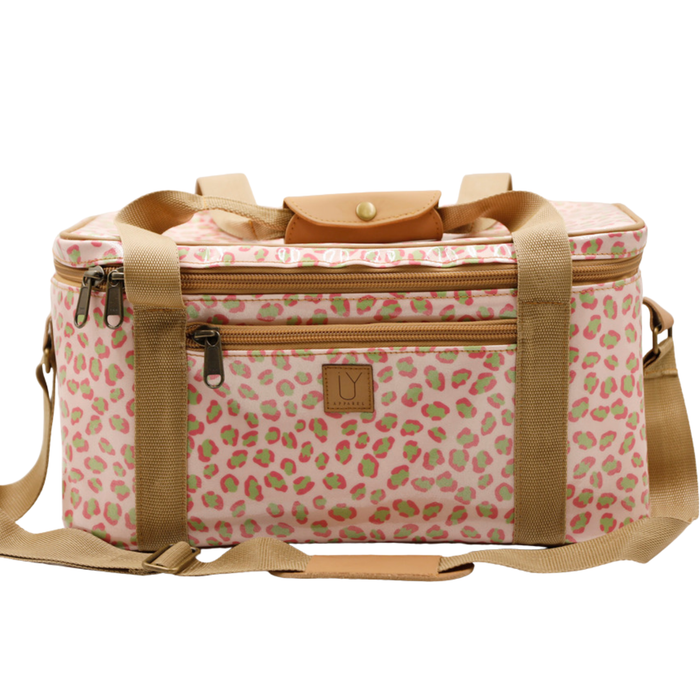 Courtney Cooler - Leopard Pink