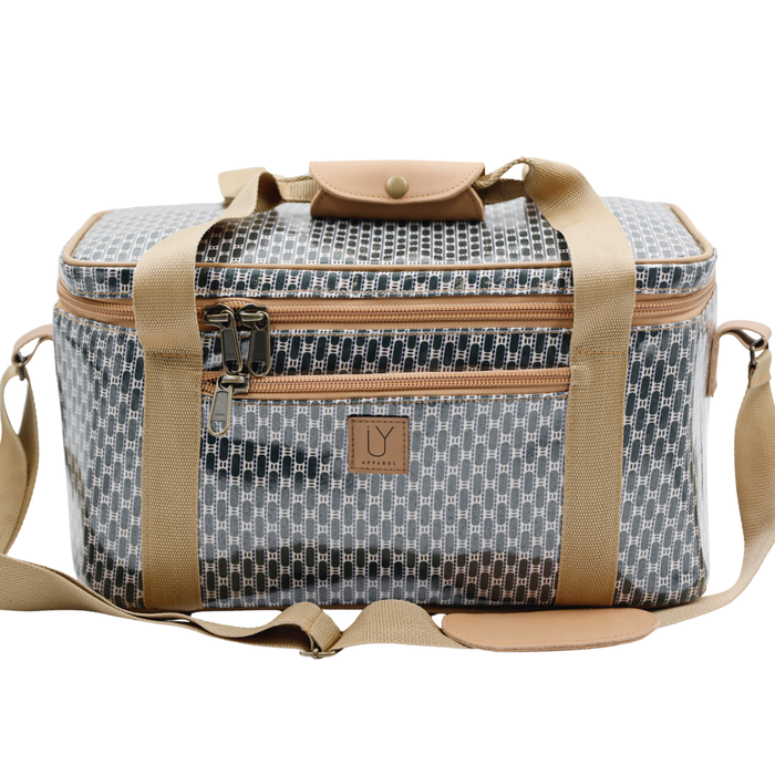 Courtney Cooler - African Tweed Navy