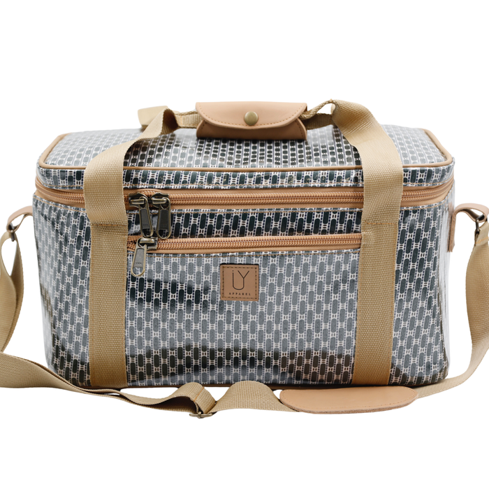 Courtney Cooler - African Tweed Green