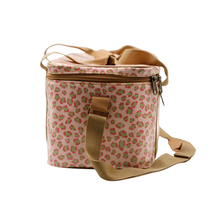 Courtney Cooler - Leopard Pink