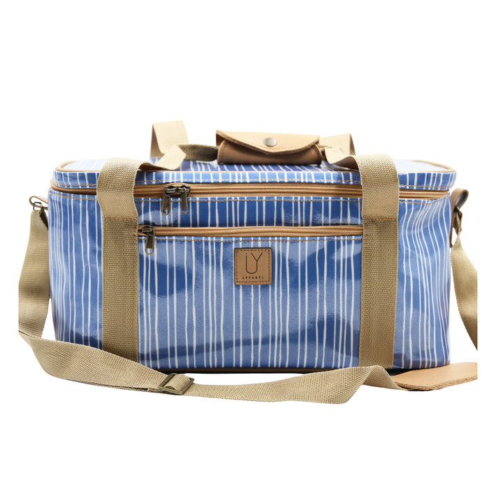 Courtney Cooler - Stripe Blue
